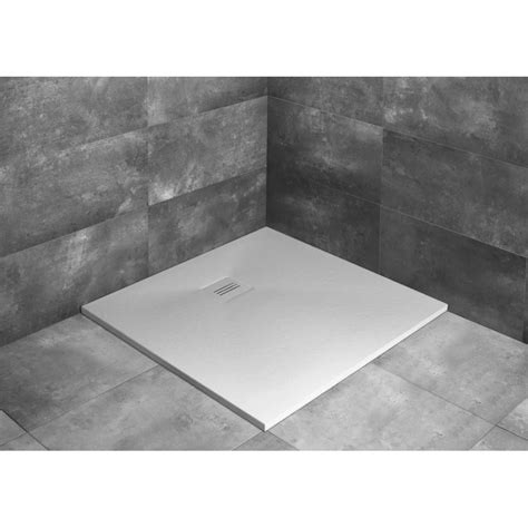 Душевой поддон из литьевого мрамора 80x80 см Radaway Kyntos C White ...