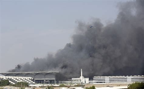 Huge Fire At Jeddah’s Haramain Train Station Now Under Control Arab News