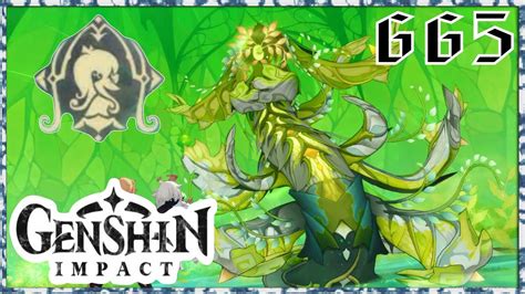 Apep Der Dendro Drache Herz Der Oase 665 Genshin Impact YouTube