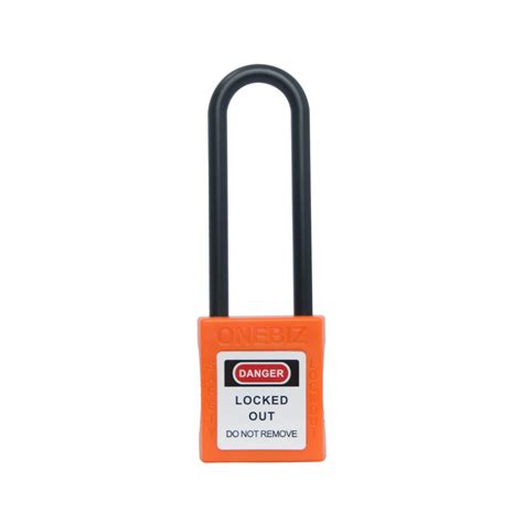 Jual Onebiz Long Nylon Shackle Ultrasonic Safety Padlock