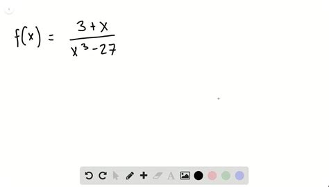 Solved For The Following Exercises Find The Domain Vertical