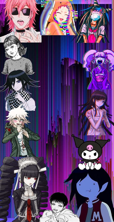 Glitch Core Anime Celestialudenberg Ibukimioda Junjiito Kokichiouma