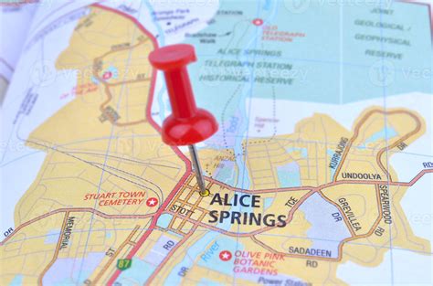 Map of Alice Springs 1374429 Stock Photo at Vecteezy