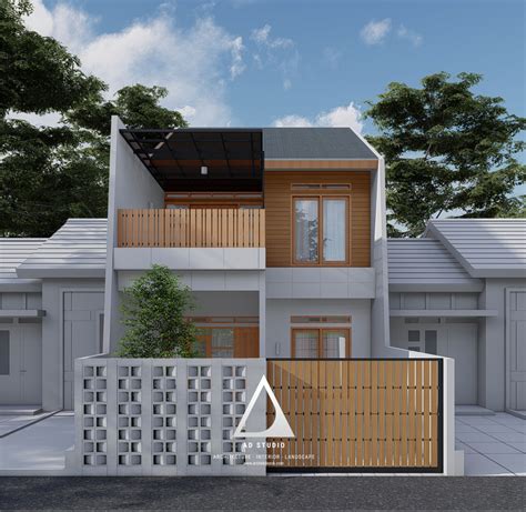 Rahasia Desain Rumah 2 Lantai Sederhana yang Elegan dengan Biaya Terjangkau - Arsi D Studio ...