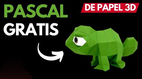 Como Hacer Un Camaleon De Papel Pascal De Rapunzel