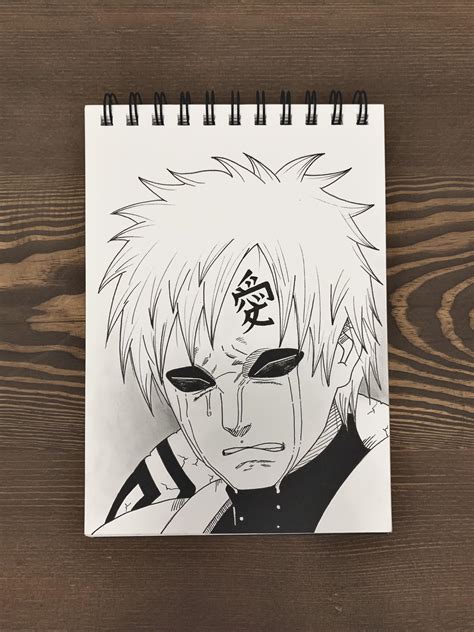 Today’s sketch Gara, Hope you guys like this one 🫶🏽 : r/Naruto