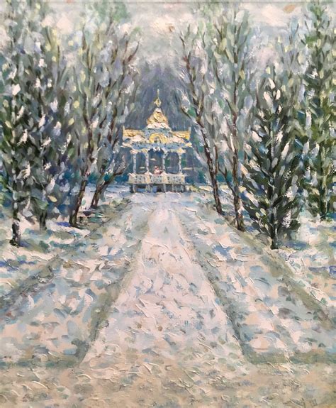 Sumy Gazebo Oil Painting By Ivan Shapoval Artfinder