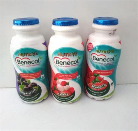 Susu Benecol All Varian Per 1 Botol 100ml LECI STRAWBERRY