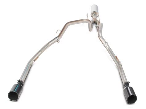 Candl Ram 1500 Proven Ground Series Dual Exhaust System With Black Tips Rear Exit R141215 09 18