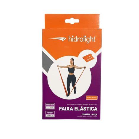 Faixa El Stica Hidrolight Resist Ncia Suave X Cm Aproveite Os