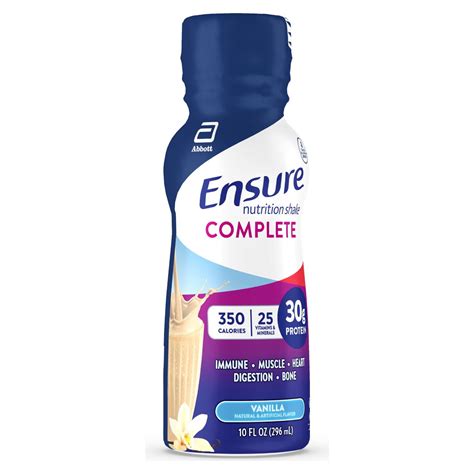 Buy Ensure Complete Vanilla 10 Ounce Bottle Online At Lowest Price In