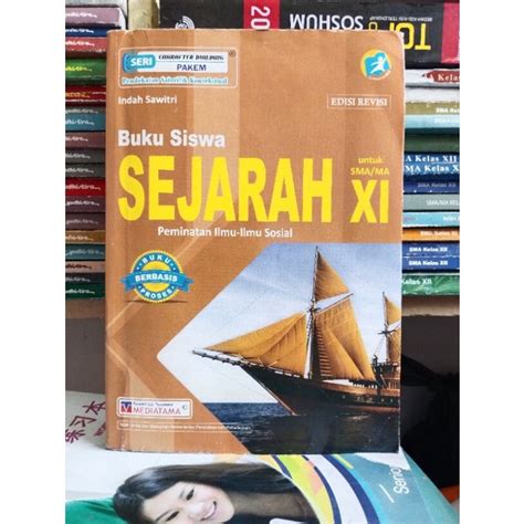 Jual Buku Siswa Sejarah Kelas 11 XI 2 Sma Ma Mediatama Shopee Indonesia