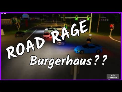 ROAD RAGE AT Burgerhaus Roblox Greenville Roleplay No MIC YouTube