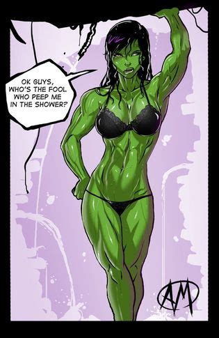 Jennifer Walters AKA She Hulk Luscious Hentai Manga Porn