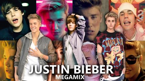 Justin Bieber The Eras Megamix 2023 50 Justin Bieber Songs Youtube