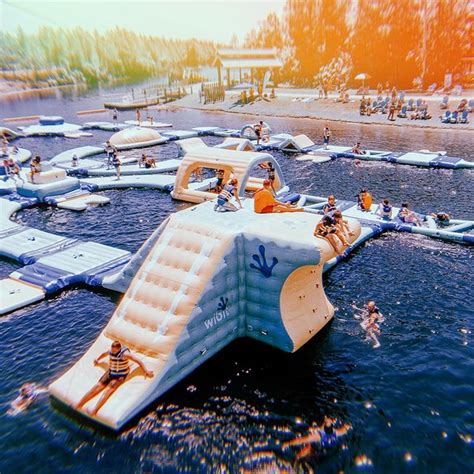 Shark Wake Park Myrtle Beach SC Cable Wake Inflatable Aqua Park