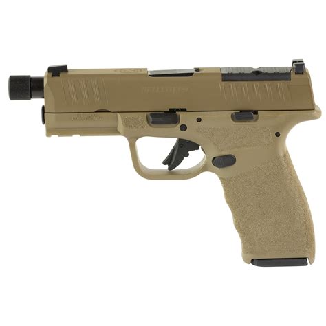 Springfield Hellcat Pro Osp Striker Fired 4 4 9mm 10 Rounds Night Sight Front Only Flat Dark