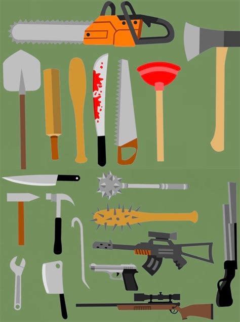 Wall of Weapons by SouthParkFan2005 on DeviantArt