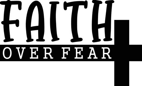 Faith Over Fear Cross Christians Sweatshirt Design Free Svg File