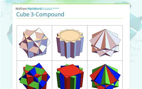 Cube Compound From Wolfram Mathworld