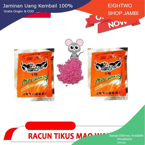 Jual Racun Tikus Mati Kering Dan Gak Bau Mao Wang Paling Ampuh