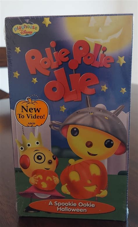 Rolie Polie Olie Spookie Ookie Halloween Vhs Disney Playhouse New Sealed Ebay