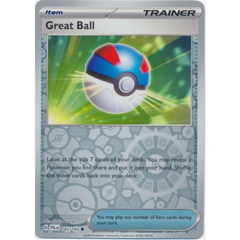 Great Ball Regular Rev Holo Common Sv Paldea Evolved