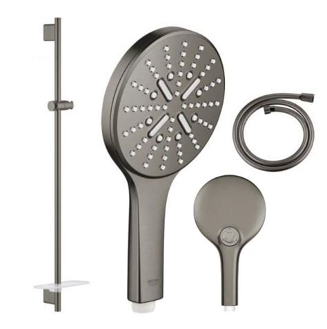 Grohe Rainshower Smartactive Bruses T B Rstet Hard Graphite Vvs Nr