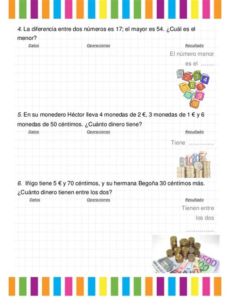 Colección De Problemas 3º Primaria