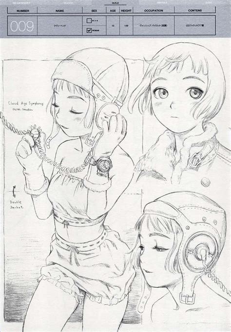 Range Murata From The Doujinshi Linkage Anime Character Design