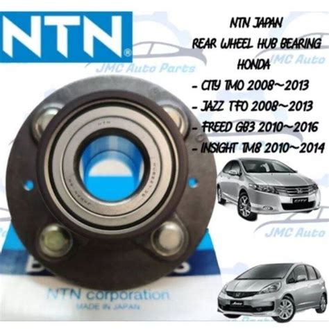 Honda City Tmo Jazz Tfo Tgo Ge Gp Freed Gb Rear P Hub Hub