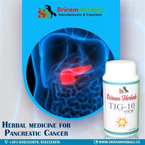 Pancreatic Cancer Medicine Rs 6300 Pack Sriram Herbals Id 17291791462