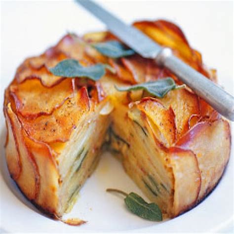 Cheese, Onion and Potato Pie