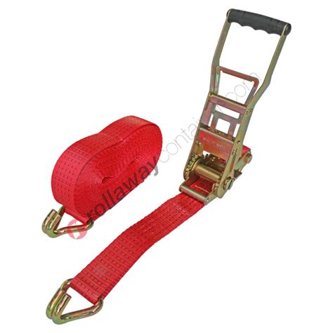 Heavy Duty Ratchet Strap Ergonomic 50 Mm With J Hook