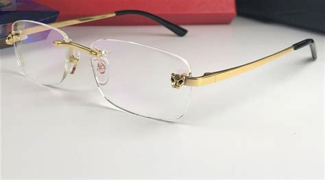 Best Wholesale Mens Rimless Gold Eyeglasses Frame Optical Glasses