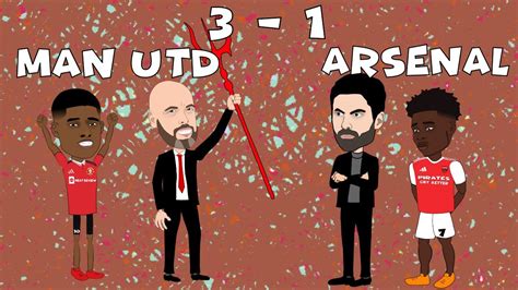 The Red Devils Trample On The Gunners At Old Trafford😂😂⚽ Youtube