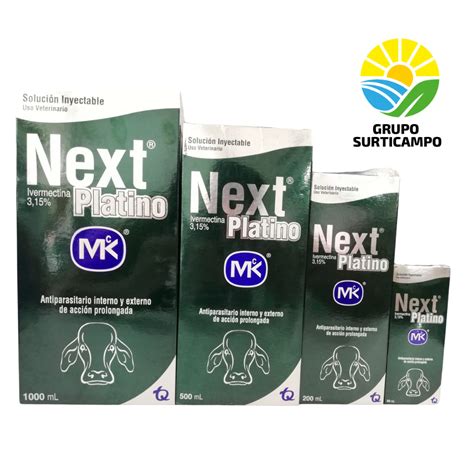 NEXT PLATINO 50 ML Grupo Surticampo