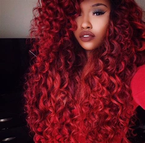 Pin By Craving Shay On Hair Goals Red Curly Hair Hair Styles Red