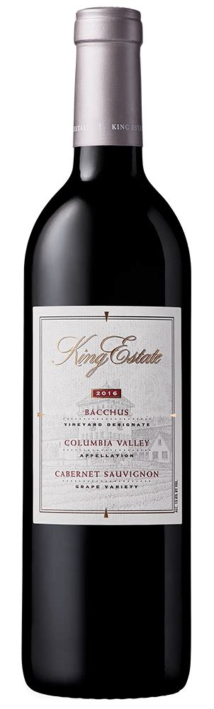 2016 King Estate Bacchus Cabernet Sauvignon King Estate Winery