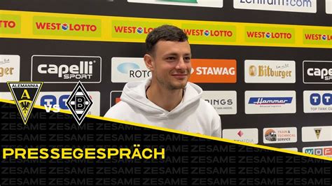 Bock Das Spiel Zu Gewinnen Pressegespr Ch Vor Alemannia Aachen