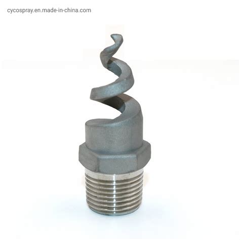 Whirl Jet Hollow Cone Full Cone Spiral Spray Nozzle Pig Tail Spray Jet