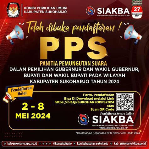 Pengumuman Seleksi Panitia Pemungutan Suara Pps Pemilihan Gubernur