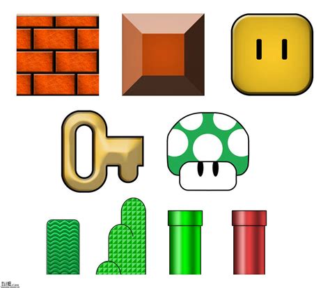 Mario Graphics Pack By Blueamnesiac On Deviantart