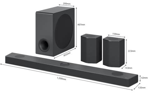 Barre De Son Lg S95qr Argent Dolby Atmos Barre De Son Lg