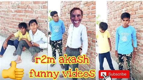 R2m Akash Funny Videos 😀😀l New Video Suport Karo Friends👭👬👫 R2m Akash