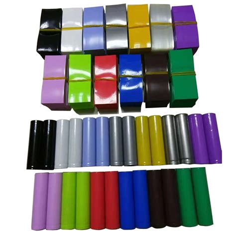 Mm Lithium Battery Heat Shrink Tube Li Ion Wrap Cover Skin Pvc