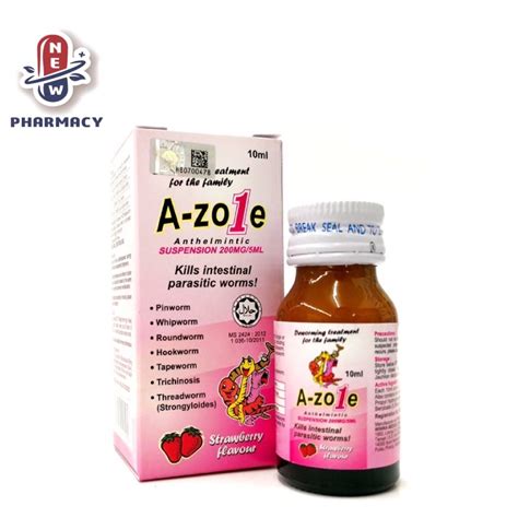 Azole Anthelmintic Suspension 10ml | Shopee Malaysia