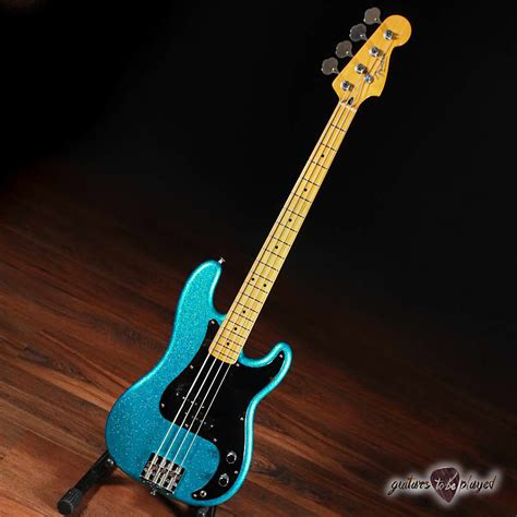 2012 Fender Mij Steve Harris Signature P Bass Royal Blue Reverb