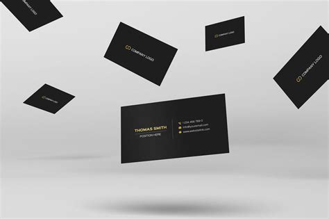 Minimalistic Business Card PSD Template - PsFiles