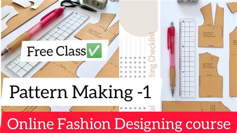 Pattern Making Class 1 Online Fashion Designing Course At Home Youtube